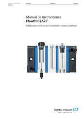 Endress+Hauser Flowfit CYA27 Manual De Instrucciones