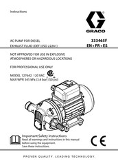 Graco 127642 Manual De Instrucciones