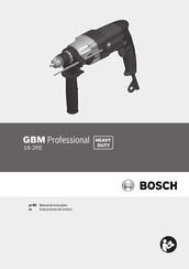 Bosch GBM 16-2 RE PROFESSIONAL Instrucciones De Servicio