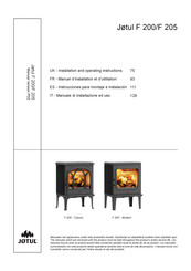 Jøtul F 205 Instrucciones Para Montaje E Instalacion