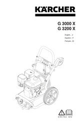 Kärcher G 3000 X Manual De Instrucciones