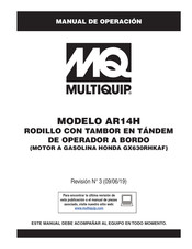 MULTIQUIP AR14H Manual De Operación