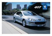 PEUGEOT 407 2004 Manual