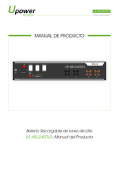 UPOWER Ecoline UE-48Li2400V2 Manual De Producto