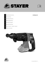 stayer HDBL20 Manual De Instrucciones