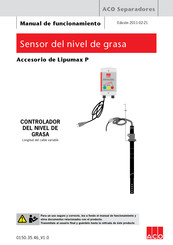 ACO Lipumax P Manual De Funcionamiento