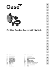 Oase ProMax Garden Automatic Switch Puesta En Marcha