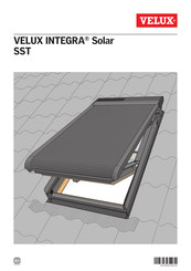 Velux INTEGRA Solar SST Manual De Instrucciones