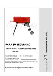 AGRIEURO 103214 Manual Del Usuario