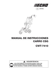 Echo CARRO CSG CWT-7410 Manual De Instrucciones