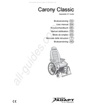 Autoadapt Carony Classic Modo De Empleo