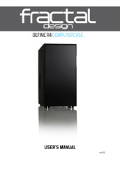 Fractal design DEFINE R4 Manual Del Usuario