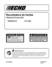 Echo GT-230 Manual Del Operador