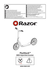 Razor Flashback Manual De Instrucciones