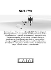 SATA BVD Instrucciones De Servicio