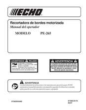 Echo PE-265 Manual Del Operador