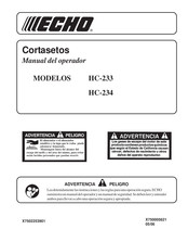 Echo HC-234 Manual Del Operador