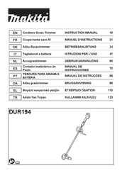 Makita DUR194 Manual De Instrucciones