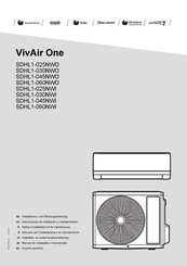 Saunier Duval VivAir One SDHL1-030NWI Instrucciones De Instalación Y Mantenimiento