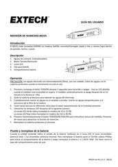 Extech MO25 Guia Del Usuario