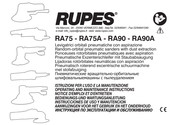 Rupes RA90A Instrucciones De Uso Y Manutención
