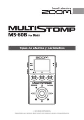 Zoom MULTISTOMP MS-60B Manual De Instrucciones