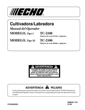Echo TC-2100 1E Manual Del Operador
