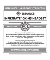 ENHANCE INFILTRATE GX-H5 Manual De Instrucciones