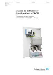 Endress+Hauser Liquiline Control CDC90 Manual De Instrucciones