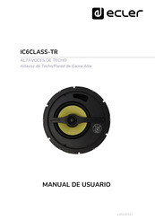 Ecler IC6CLASSTR Manual De Usuario