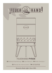 FEUERHAND PYRON Manual De Instrucciones