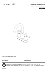 allen+roth 67692W-6104 Instrucciones De Montaje