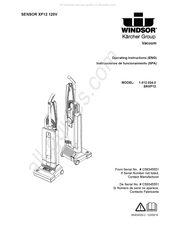 Windsor SRXP12 Instrucciones De Funcionamiento