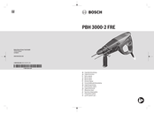 Bosch PBH 3000-2 FRE Manual Original