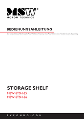 MSW Motor Technics MSW-STSH-25 Manual De Instrucciones