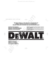 DeWalt DW9116 Manual De Instrucciones