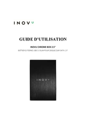 INOVU CHROME BOX 2.5 Guide D’utilisation