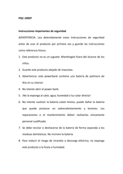 Denver PQC-10007 Instrucciones