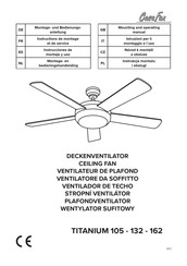 CasaFan TITANIUM 132 Instructions De Montage