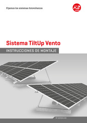 K2 Systems TiltUp Vento Instrucciones De Montaje