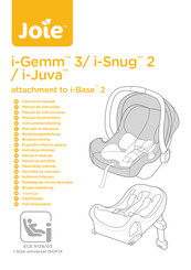 Joie i-Snug 2 Manual De Instrucciones