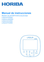 horiba LAQUA-PH2000 Manual De Instrucciones