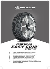 Michelin EASY GRIP EVOLUTION Precauciones De Uso