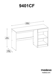 madesa 9401CF Instrucciones De Montaje