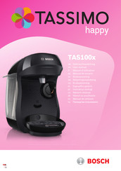 Bosch TASSIMO happy TAS1007/01 Manual De Usuario