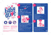 Hasbro baby alive Manual De Instrucciones