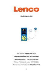 Lenco Xemio-560 Manual Del Usuario