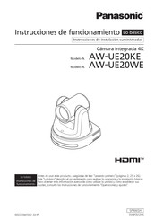 Panasonic AW-UE20KE Instrucciones De Funcionamiento