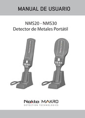 Nokta MAKRO NMS20 Manual De Usuario