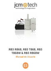 jcm-tech RB3 R868W Manual De Usuario